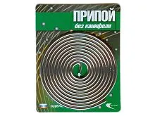 Припой ПОС 61 проволока, спираль ф2мм (длина 1м) (Векта) (30212)