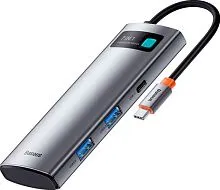 USB-хаб Baseus Metal Gleam Series 7-in-1 Type-C WKWG020113
