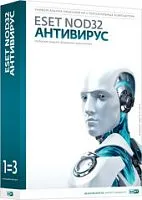 Антивирус NOD32 Антивирус (3 ПК, 1 год)