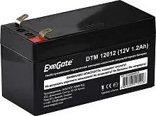 Аккумулятор для ИБП ExeGate DTM 12012 (12В, 1.2 А·ч)