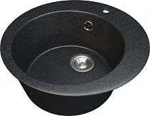 Кухонная мойка Гамма Гранит Granite-15 (черный)