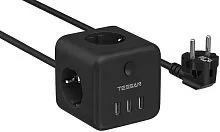 Сетевой фильтр Tessan TS-301 (черный)