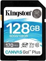 Карта памяти Kingston Canvas Go! Plus SDXC 128GB