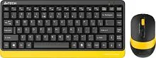 Офисный набор A4Tech Fstyler FG1110 (черный/желтый)