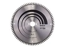Диск пильный 250х30 мм 80 зуб. по дереву OPTILINE WOOD BOSCH 2608640660