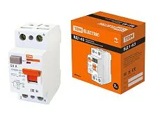 Устройство защитного отключения ВД1-63 2Р 50А 30мА TDM (SQ0203-0016)