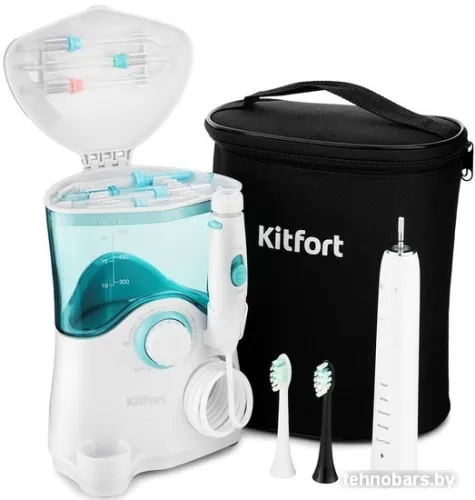 Электрическая зубная щетка и ирригатор Kitfort KT-2904 фото 4