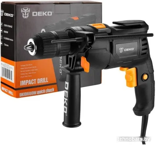 Ударная дрель Deko DKID600W фото 3