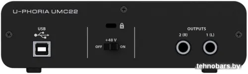 Аудиоинтерфейс BEHRINGER U-Phoria UMC22 фото 4