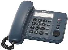 Проводной телефон Panasonic KX-TS2352RUC (синий)