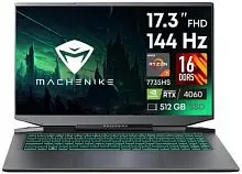 Игровой ноутбук Machenike L17A Pulsar JJ00GM00ERU