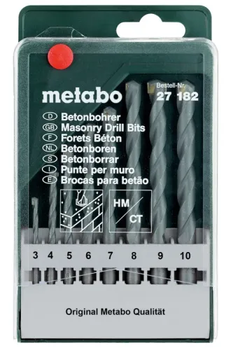 Набор оснастки Metabo 627182000 (8 предметов)