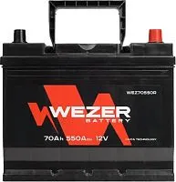 Автомобильный аккумулятор Wezer WEZ70550R (70 А·ч)