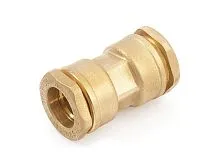 Муфта 32 латунная для ПЭ труб General Fittings 480000H323200A