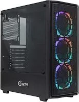 Корпус Powercase Alisio Mesh M3 Black ARGB