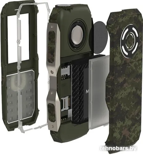 Мобильный телефон Maxvi T5 (милитари) фото 5