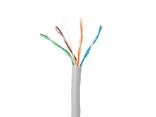 Кабель витая пара U/UTP Cat5E 4х2х24AWG (0.51мм) 305м, CCA, внутр. (ПВХ) Юпитер JP3002
