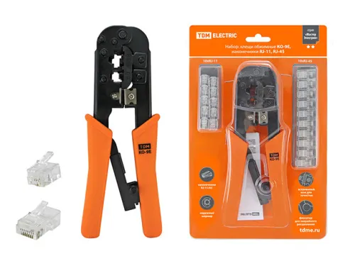 Клещи обжимные TDM Electric SQ1001-0207