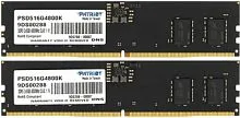 Оперативная память Patriot Signature Line 2x8ГБ DDR5 4800 МГц PSD516G4800K