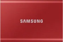 Внешний накопитель Samsung T7 1TB (красный)