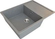 Кухонная мойка Гамма Гранит Granite-12 (темно-серый)