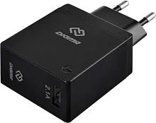 Сетевое зарядное Digma DGWC-1U-2.1A-BK