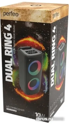 Колонка для вечеринок Perfeo Dual Ring 4 фото 4