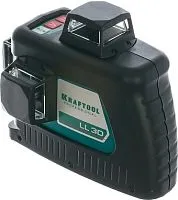 Лазерный нивелир KRAFTOOL LL-3D-2 34640-4 (с держателем и детектором)