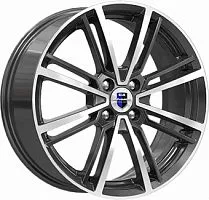 Литые диски K&K Эрфурт 17x7" 4x100мм DIA 60.1мм ET 43мм Алмаз черный