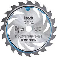 49583359 Диск пильный 150x16x1,6 мм, 20 зубов, для дерева, KWB