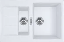 Кухонная мойка Franke Sirius 2.0 S2D 651-78 Tectonite 143.0628.385 (белый)