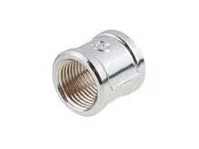 Муфта вн.-вн. 1/2" ХРОМ General Fittings 260046B040400A