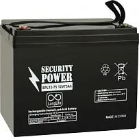 Аккумулятор для ИБП Security Power SPL 12-75 (12В/75 А·ч)
