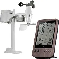 Метеостанция Bresser 5 в 1 WTW 75698 (темное дерево)