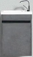 BelBagno Тумба под умывальник Pietra Mini-460-1A-SO-SCM-R (правый,stucco)