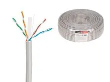 Кабель витая пара U/UTP Cat6E 4х2х23AWG (0.57мм) 100м, медь, внутр. (ПВХ) Юпитер (ЮПИТЕР) (JP3020-100)