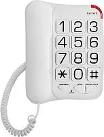 Проводной телефон TeXet TX-201 (белый)