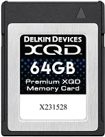 Карта памяти Delkin Devices Premium XQD 64GB