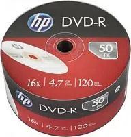 DVD-R диск HP 4.7Gb 16x HP в пленке 50 шт. 69303
