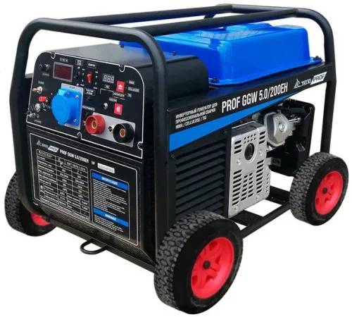 Бензиновый генератор ТСС PROF GGW 5.0/200EH (MMA/TIG/CELLULOSE)