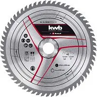 49589361 Диск пильный 254x30x1,8 мм, 30 зубов, для дерева, KWB