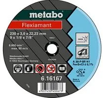 616167000 Круг отрезной 230х3,0х22,2 для нержавеющей стали, Metabo