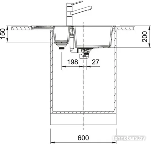 Кухонная мойка Franke Sirius 2.0 S2D 651-78 Tectonite 143.0628.381 (оникс) фото 5