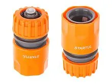 Муфта быстросъемная 1/2"(5/8") с автостоп. STARTUL GARDEN (ST6011-3-1/2) ST6011-3-1/2