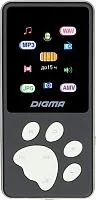 MP3 плеер Digma S4 8GB (серый/серебристый)