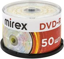 DVD-R диск Mirex 4.7Gb 16x UL130088A1B (50 шт.)