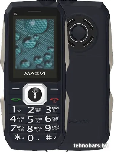 Мобильный телефон Maxvi T5 (темно-синий) фото 3