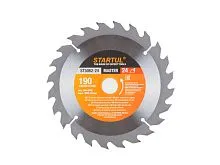 Диск пильный 190х30/20/16 мм 24 зуб. по дереву STARTUL ST5062-24