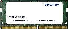 Оперативная память Patriot Signature Line 4GB DDR3 SODIMM PC3-12800 [PSD34G160081S]
