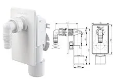 Сифон Alcaplast APS4